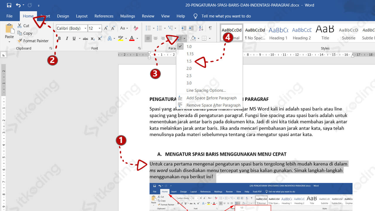 Ternyata Ini Cara Mengatur Microsoft Word Agar Spasi Tidak Berubah Ketika Dipindahkan