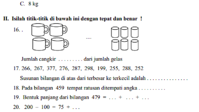 Meski Belajar Tanpa Guru, 3 Bank Soal Matematika SD Kelas 1 Ini Terbukti Bikin Anak Juara
