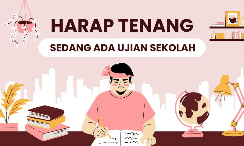 Gratis desain contoh harap tenang - Canva Gratis desain contoh harap tenang - Canva