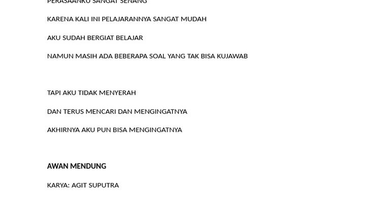 30 Contoh Soal Puisi Ujian Sekolah 2026 – Wajib Tahu Sebelum Ujian!