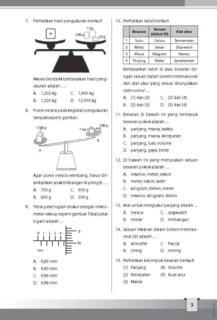 Akhirnya Terungkap! 3 Rahasia Soal UTS Fisika Kelas 7 Semester 2
