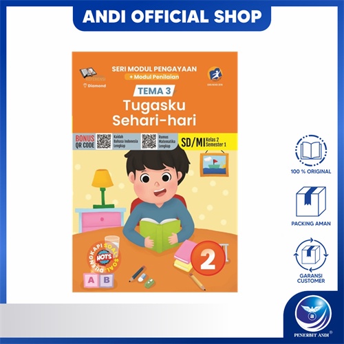 Jual Penerbit Andi - Buku Seri Modul Penilaian Dan Pengayaan Tema 3