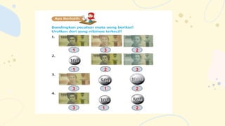 mengenal nilai mata uang kelas 2 SD pptx mengenal nilai mata uang kelas 2 SD pptx