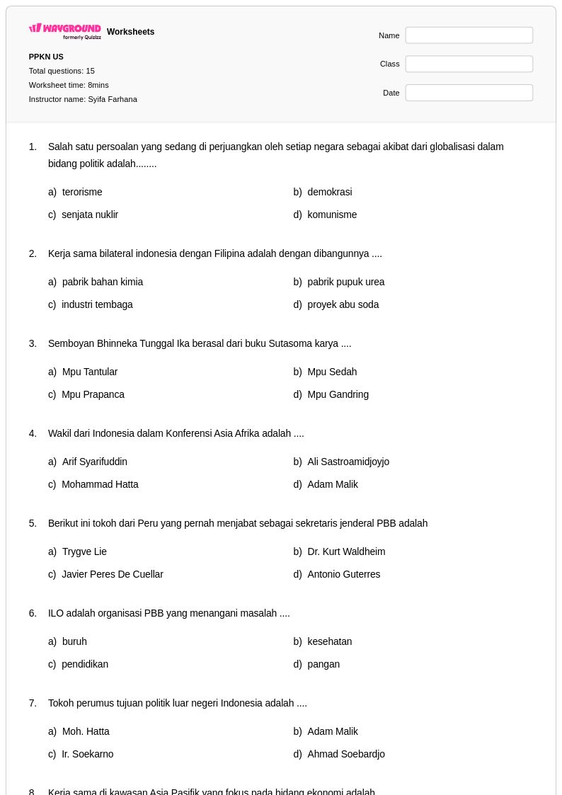 50 lembar kerja Jimmy Carter untuk Kelas 6 di Wayground Gratis 50 lembar kerja Jimmy Carter untuk Kelas 6 di Wayground Gratis