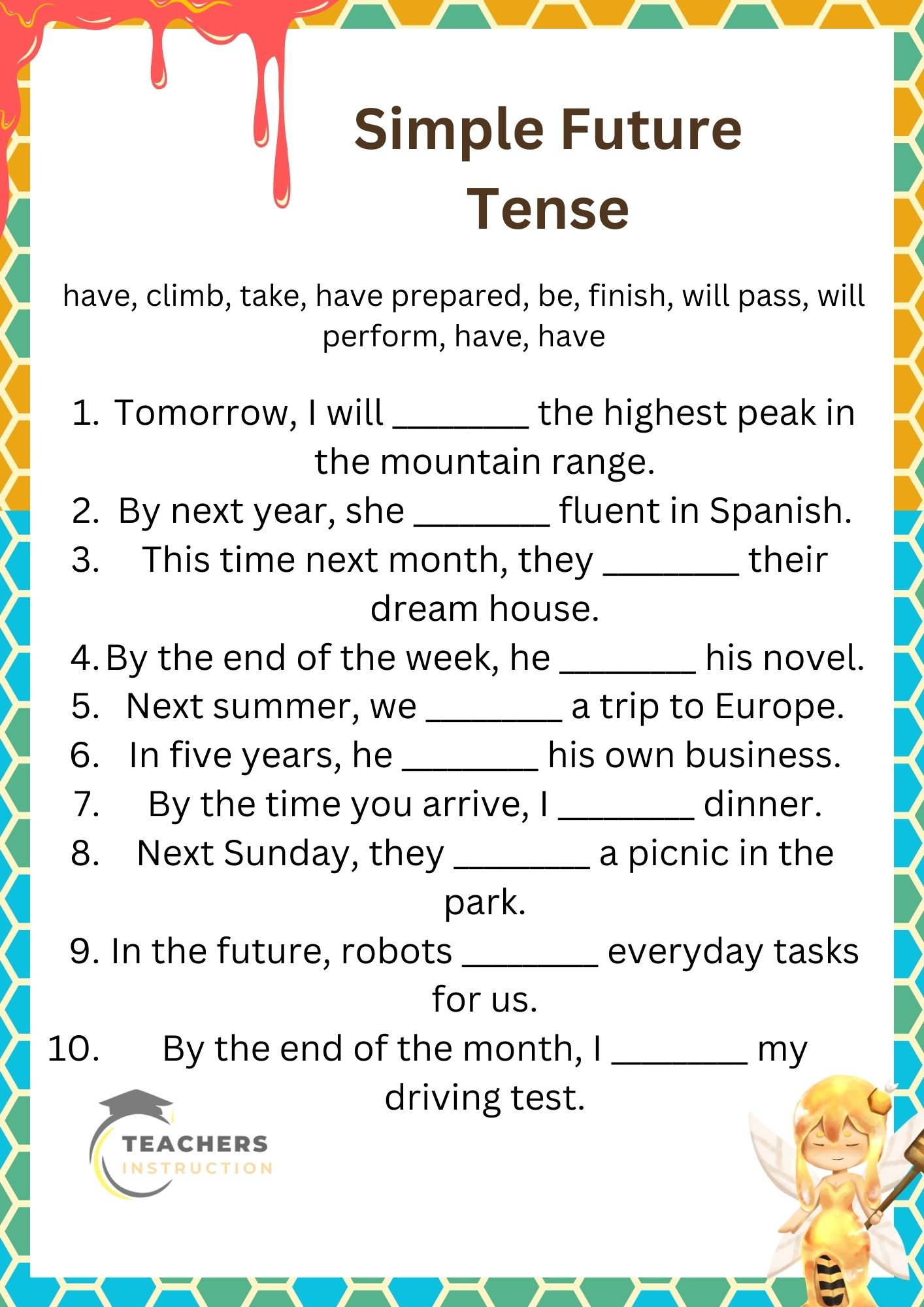Simple Future Tense Exercise Live Worksheets Worksheets Library - Free Simple Future Tense Exercise Live Worksheets Worksheets Library - Free