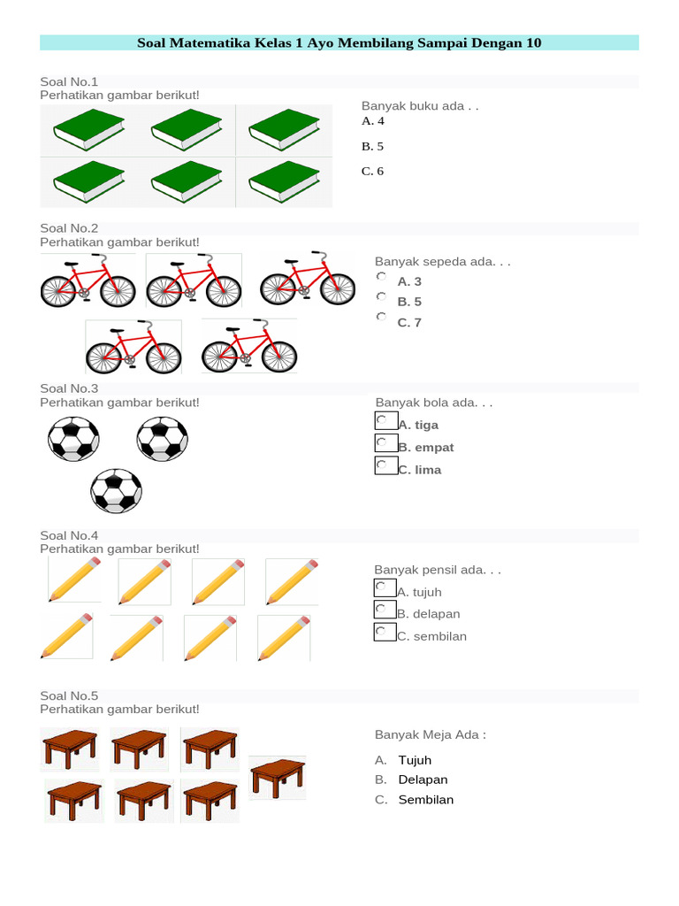 7 Rahasia contoh soal matematika kelas 1 tema 2 kd 3.6 yang Wajib Diketahui Sebelum Ujian