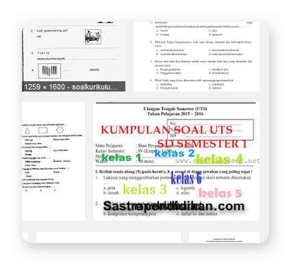 Ternyata Ini Kumpulan Soal US SD Kelas 1 2 3 4 5 Terbaru 2026 yang Sering Muncul di Ujian