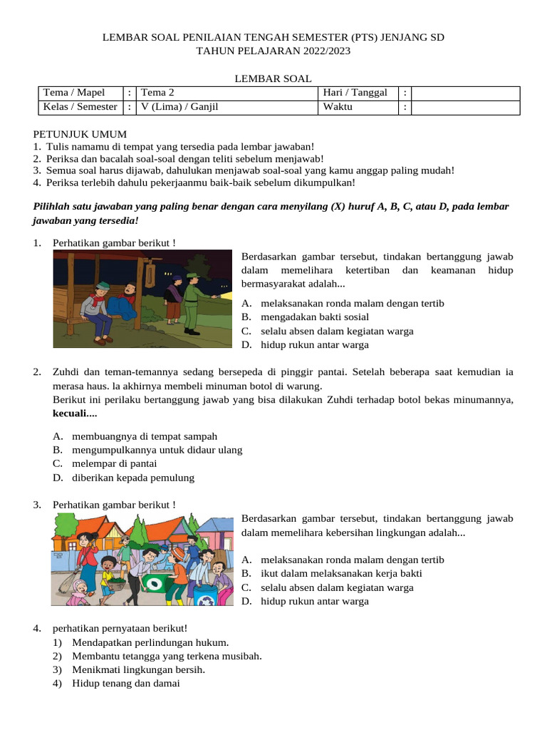 Buku Jelajah Hijau Melinda Aksa di Pantai Losari Jadi Contoh Soal Kelas 5 SD Tema 2
