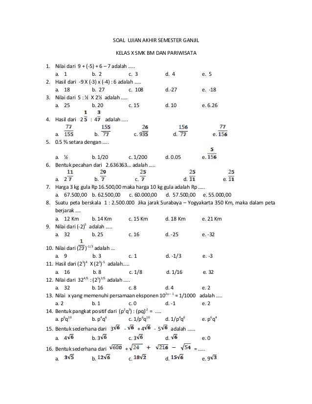 Terbukti! 7 Contoh Soal Matematika Kelas 10 Bab 1 yang Wajib Dikuasai Sebelum OMI 2026