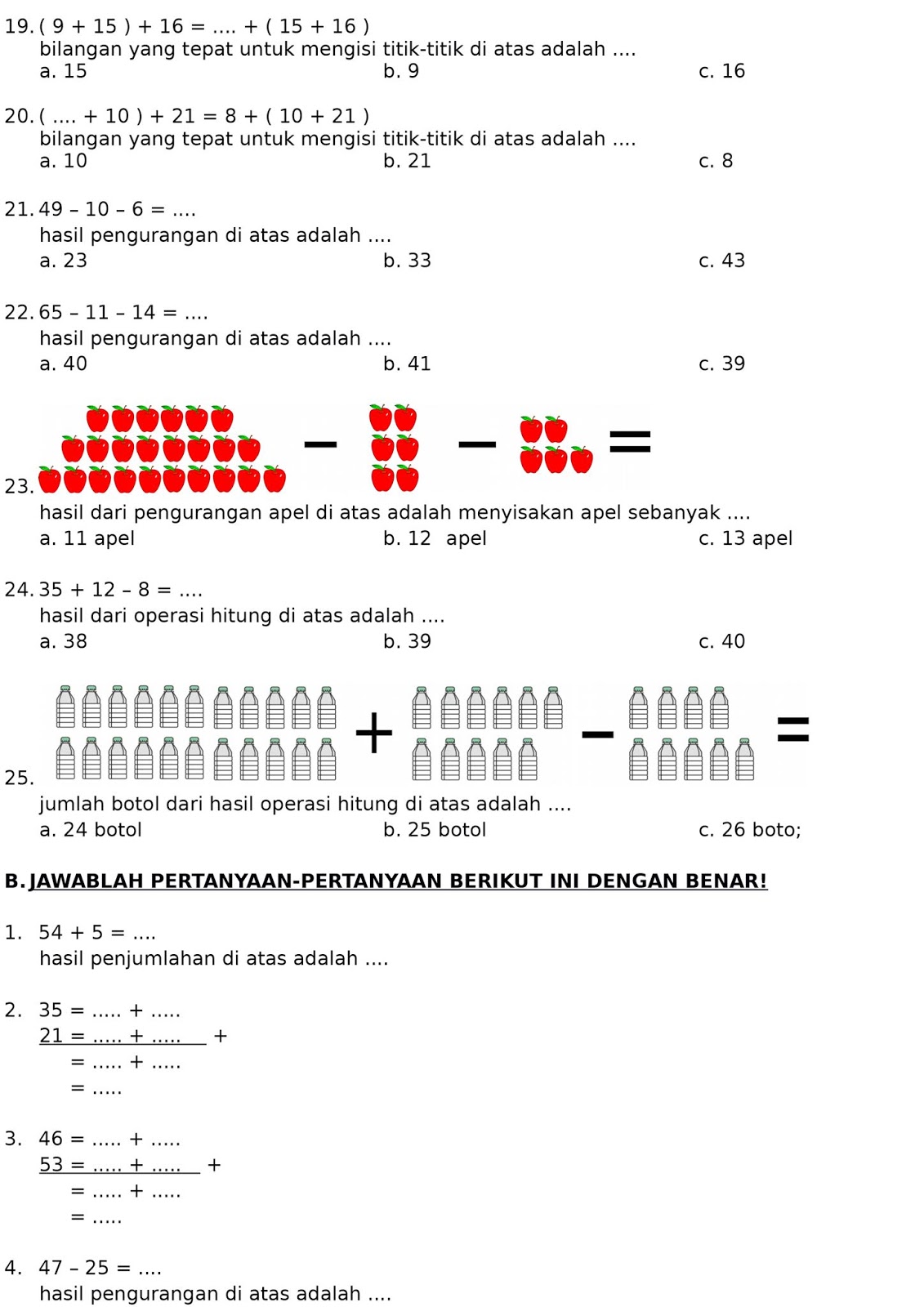 Terungkap Contoh Soal Matematika Kelas 1 Tema 6 yang Diangkat LKBN ANTARA, Wajib Tahu Terungkap Contoh Soal Matematika Kelas 1 Tema 6 yang Diangkat LKBN ANTARA, Wajib Tahu