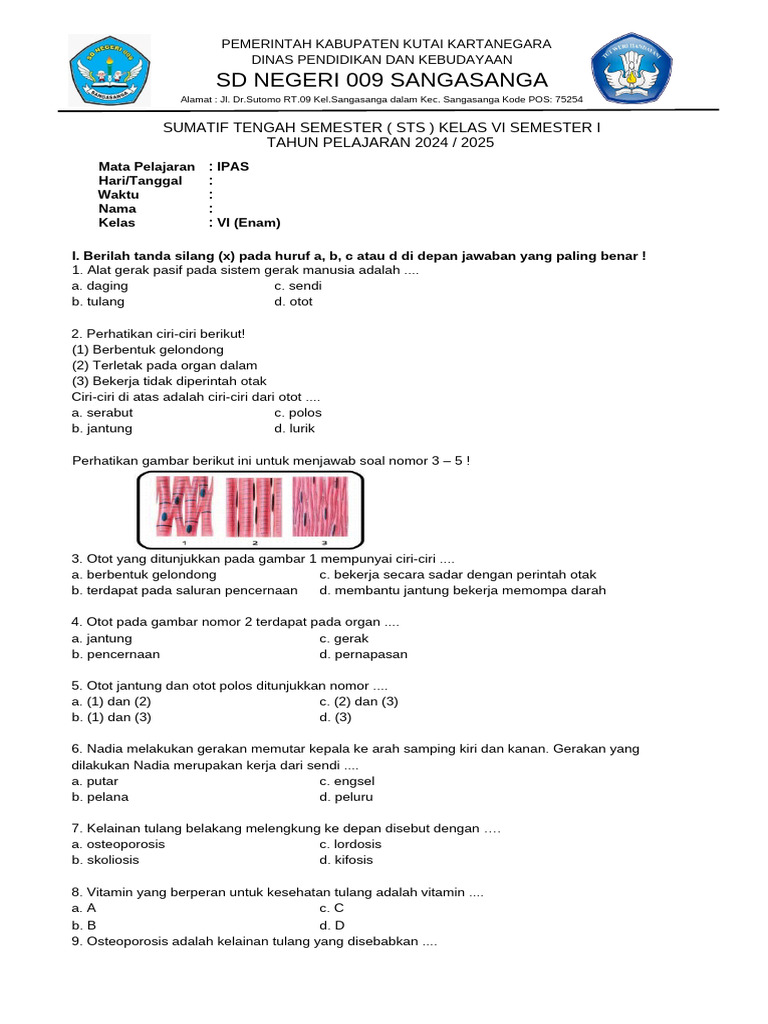 Rahasia Lolos Ujian: Bocoran soal pts kelas 6 semester 1 2020 yang Wajib Kamu Tahu Rahasia Lolos Ujian: Bocoran soal pts kelas 6 semester 1 2020 yang Wajib Kamu Tahu