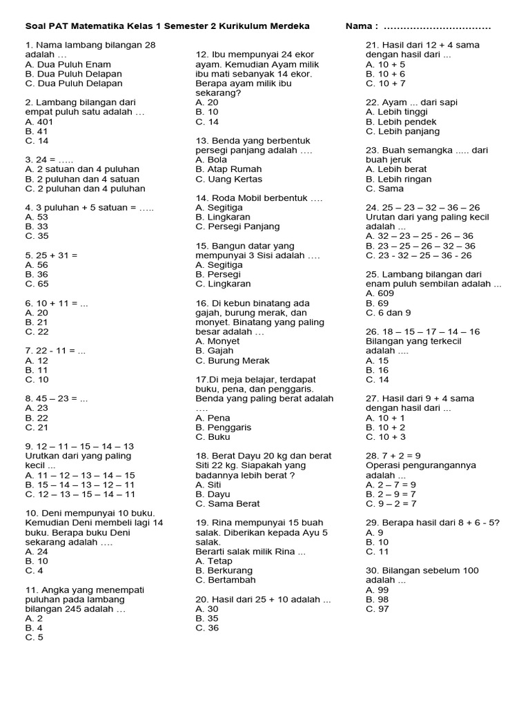 Ternyata Ini Rahasia Cepat Jawab Soal Matematika Kelas 1 SMP Agar Nilai Langsung Melejit Ternyata Ini Rahasia Cepat Jawab Soal Matematika Kelas 1 SMP Agar Nilai Langsung Melejit